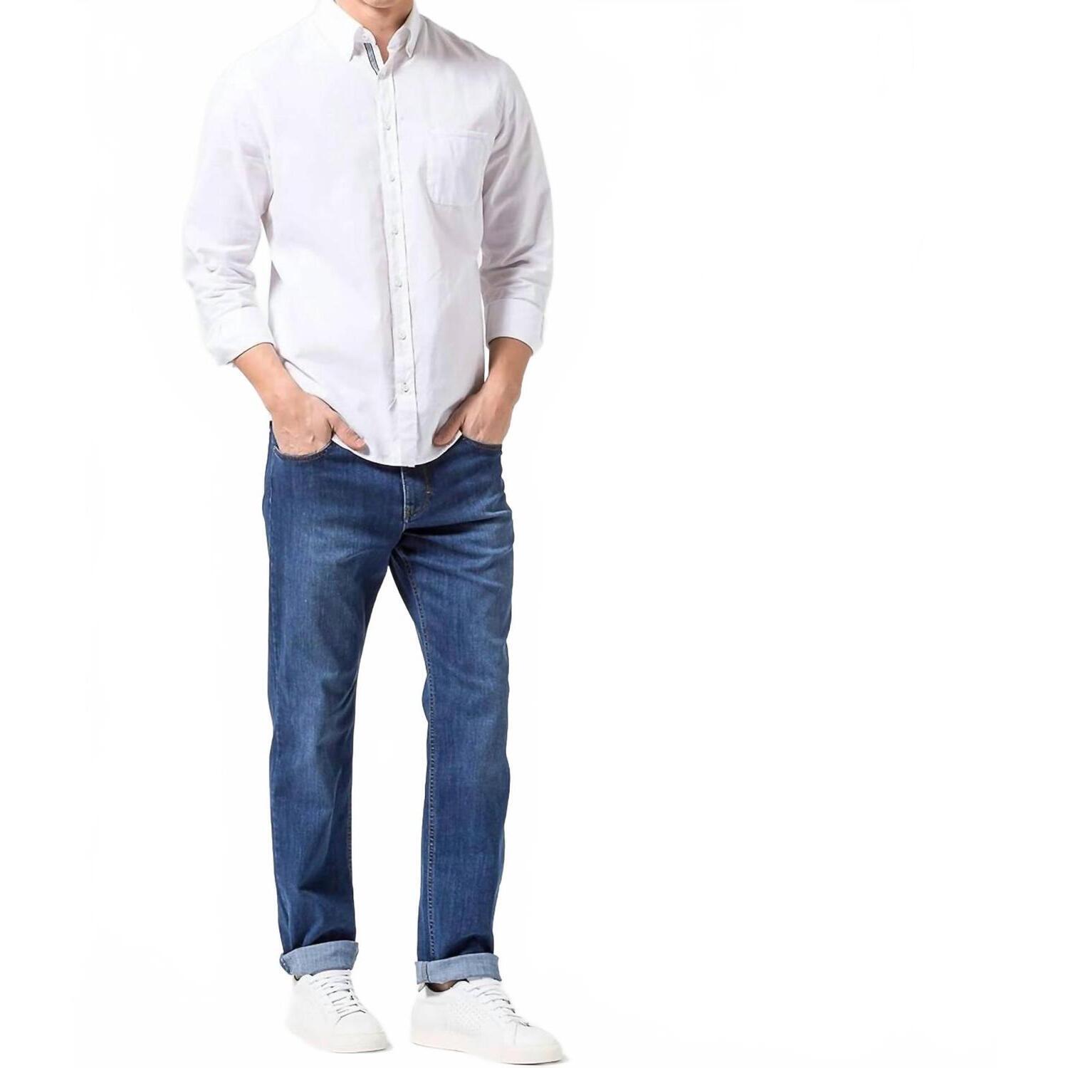 New Brax Cooper Denim Jeans In Dark Blue